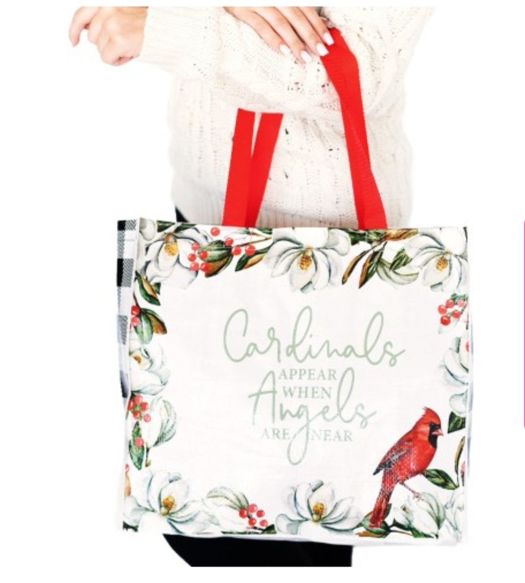 Cardinals Appear When Angels Are Near Gift Bag/Tote