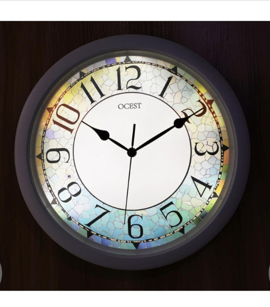 8c Illuminated Wall Clock, 13 Inch