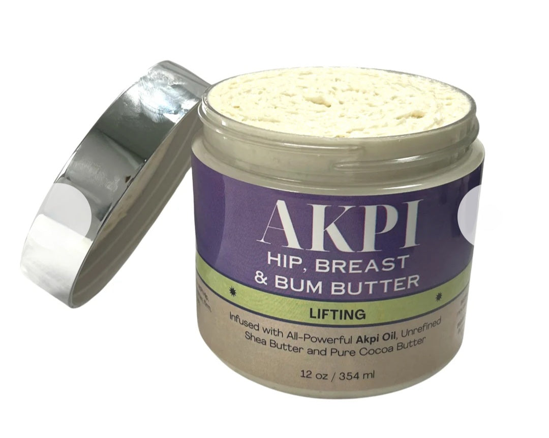 3 AKPI Hip Breast & Bum Butter 12oz