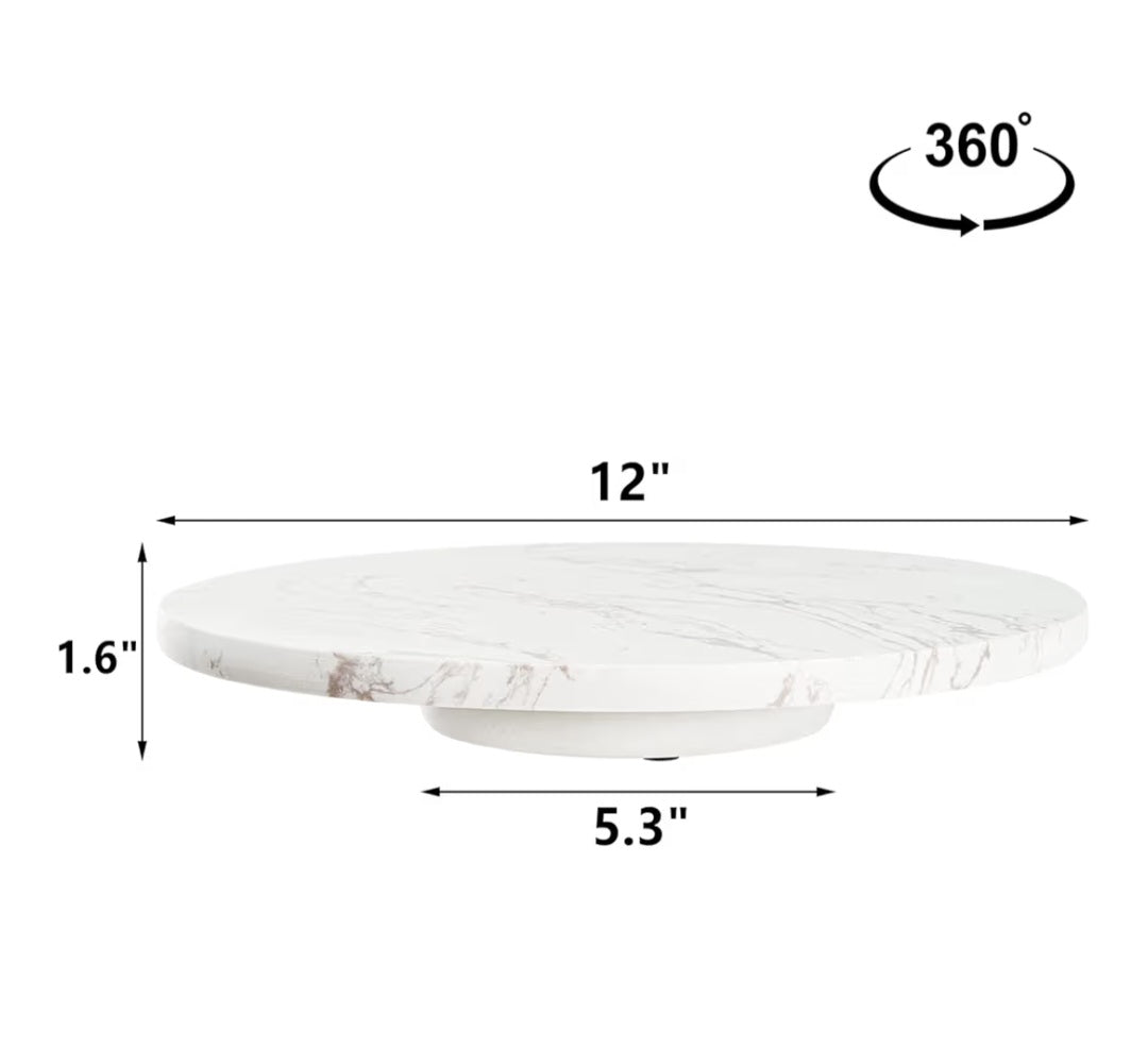 Marble Lazy Susan 12'