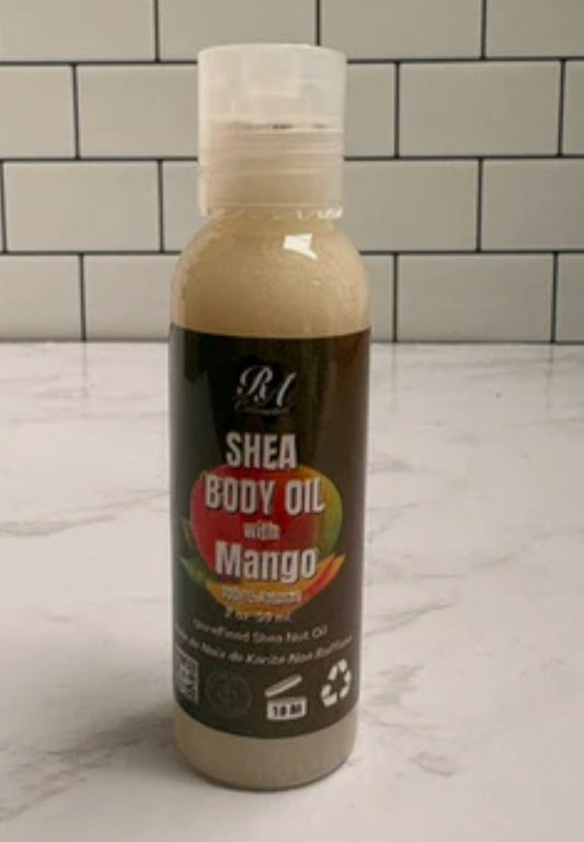 3 Shea Body Oil Mango