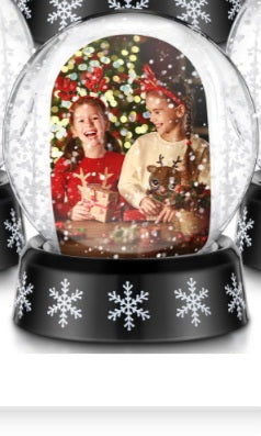 9k Photo Snow Globe
