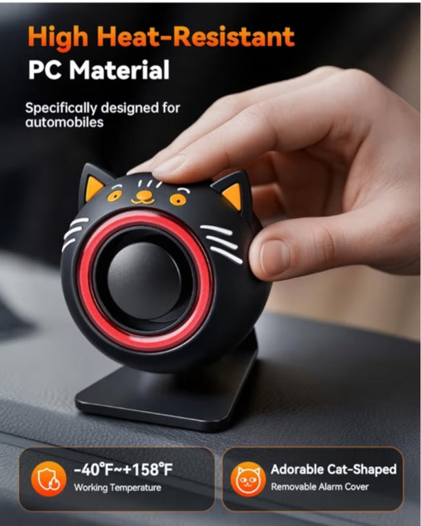 Wireless Remote Anti Theft Car Device 120dB with Motion Sensor Alarm & Red Light