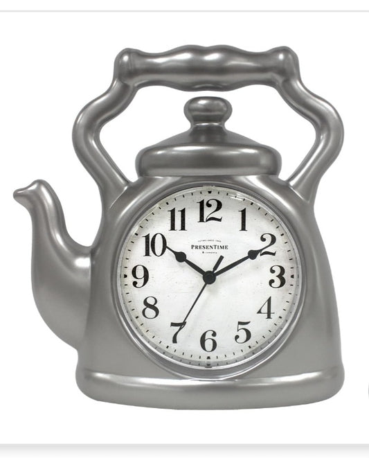 8c Teapot Clock 11 inches
