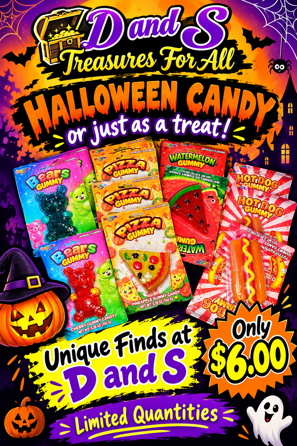 Halloween Gummy Bear