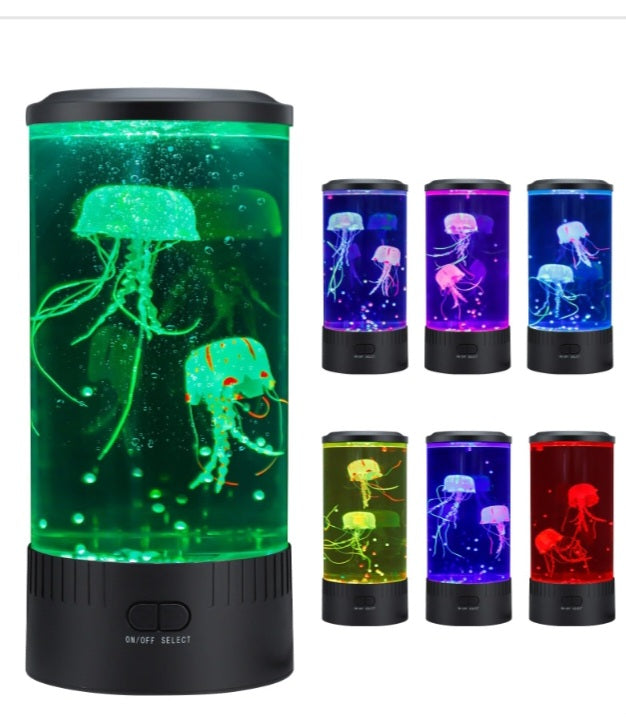 Cosney Jellyfish Lamp - 7 Colors, 5 Level Brightness Mood Night Lights