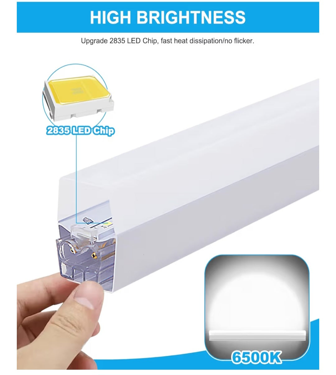 -000- Hexagon Garage Lights: Hexagon led Lights 26520LM DIY Ceiling LED Light 5 Grids 6500K