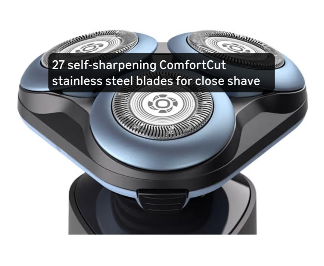 Philips Norelco Shaver 5000X, Rechargeable Wet & Dry Shaver with Precision Trimmer and Storage Pouch