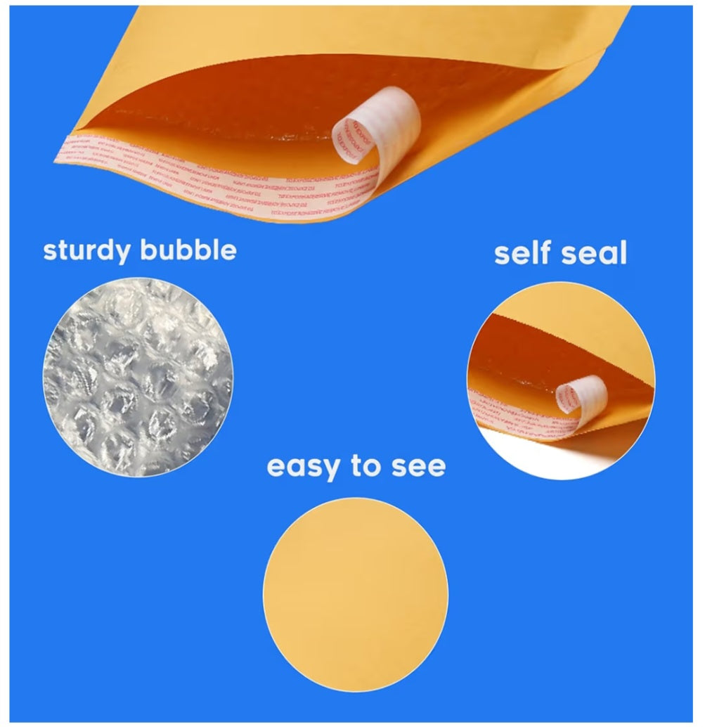 Bubble Self Seal Mailers 14 1/4" x 19" (12 pack) #7