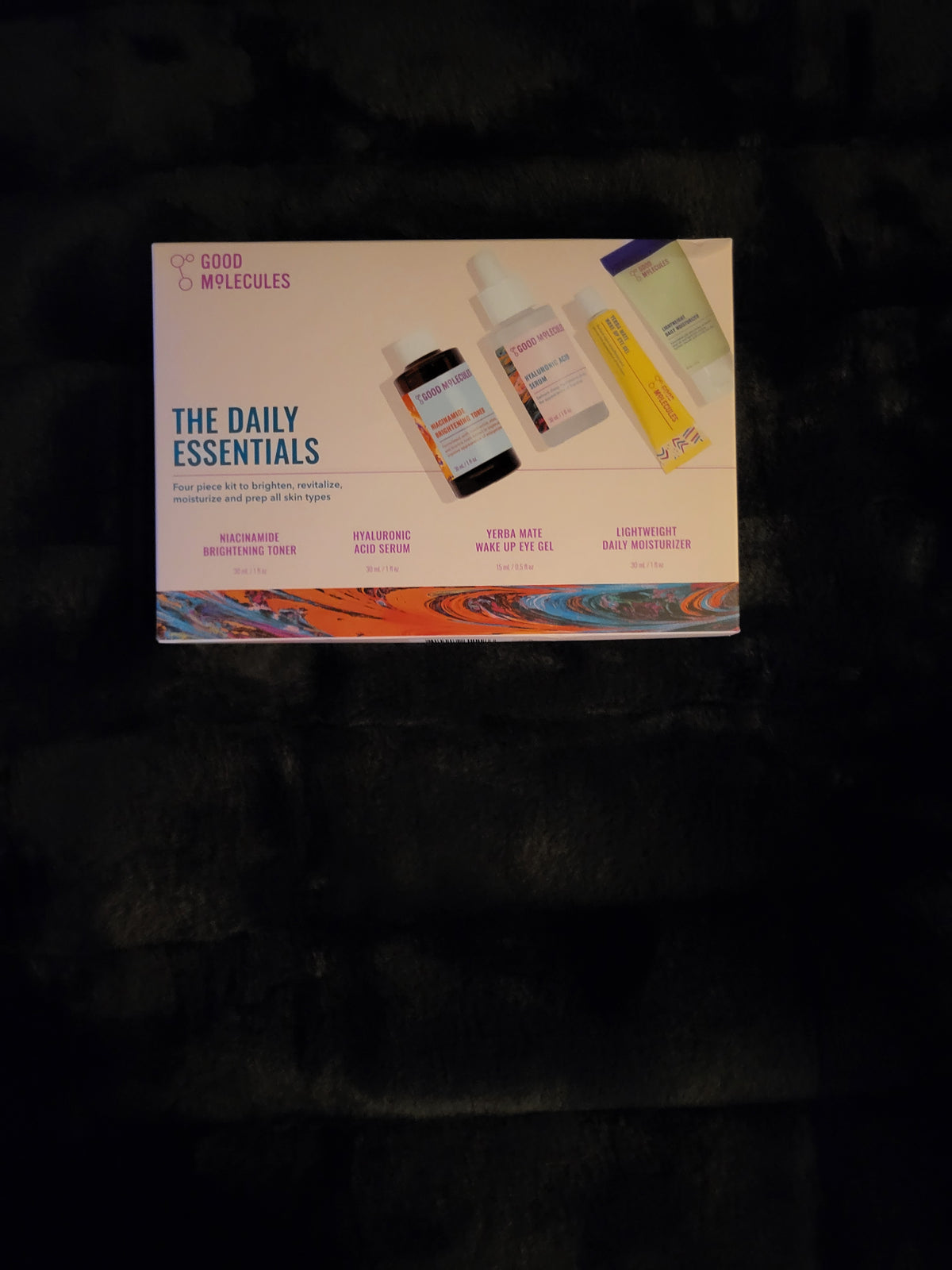 Good Molecules The Daily Essentials Set, 4-Step Skin Care Kit