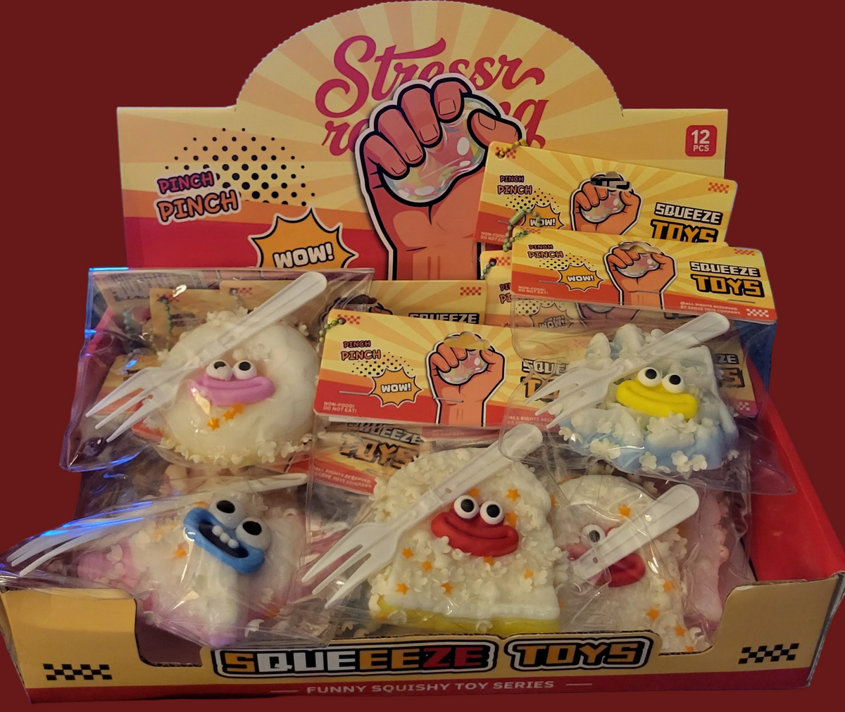 Dessert Stress Squishy $8.50 each
