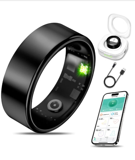 -001 NEW ITEM-Smart Health Ring for Women and Men Fitness Tracker, for iPhone and Android