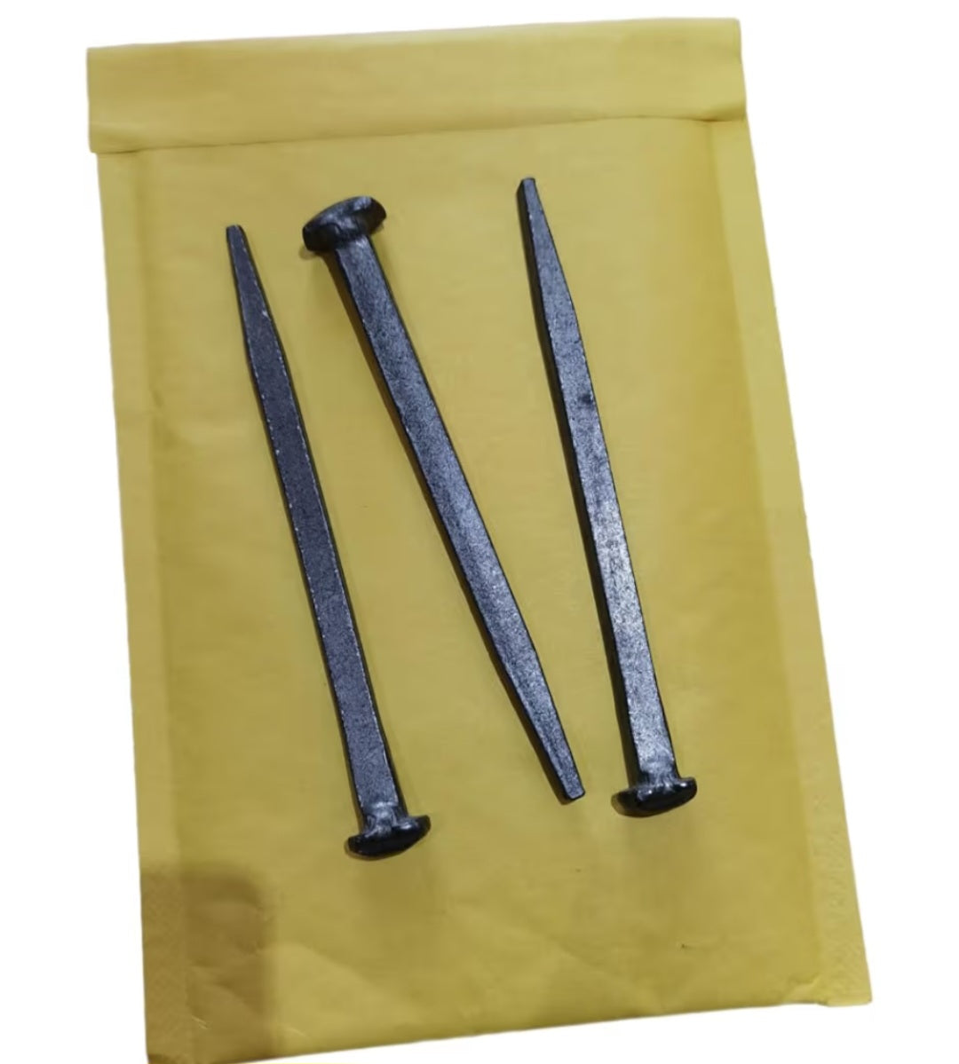 -000- Replica Passion of Jesus Christ Crucifixion Nails Metal Tack (6 Inch)3 Replica Nails