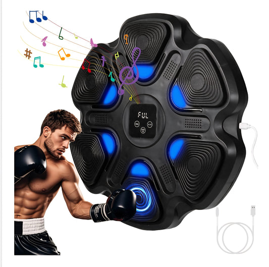 -001 NEW ITEM: Boxing Machine with Music--GLOVES NOT INCLUDED