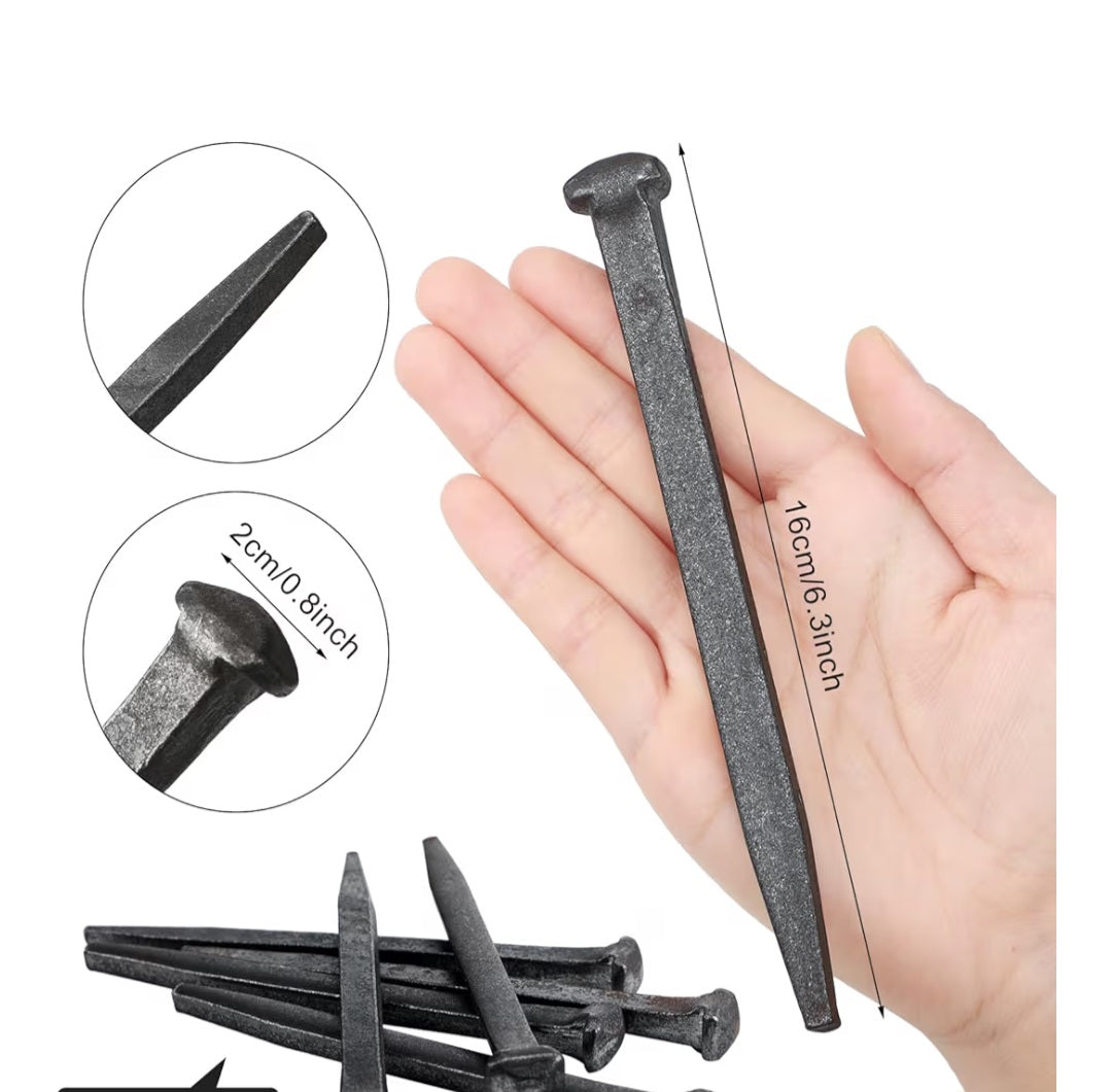 -000- Replica Passion of Jesus Christ Crucifixion Nails Metal Tack (6 Inch)3 Replica Nails