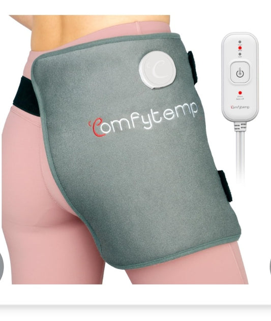 -002 NEW ITEM--Comfytemp Hip Heating Pad for Hip/Sciatica Pain Relief - Hip Brace