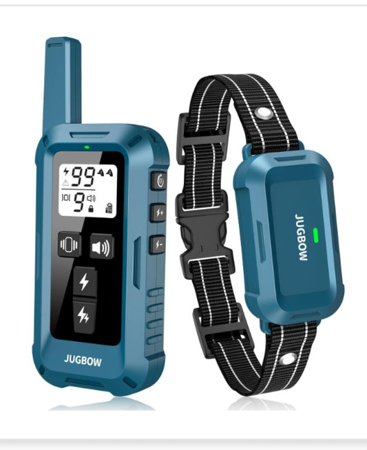 -001 NEW ITEM-Jugbow Dog Shock Collar - 4200 FT Dog Training Collar with Remote
