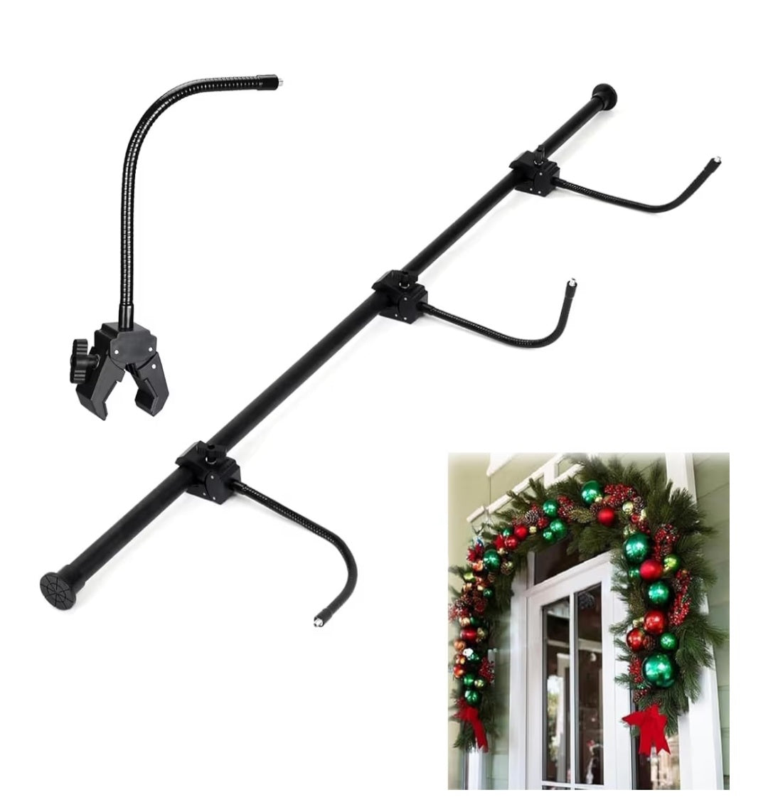 9k Front Door Adjustable Garland Hanger Fits 32"- 80"