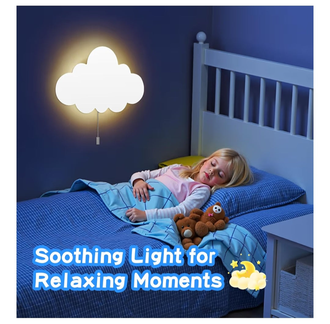 Cloud Light 2 Pack Battery-Powered Wall Lamps