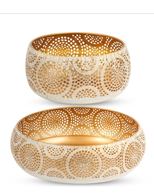9a Metal Fruit Basket/Bowls  2pack