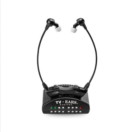 -003 NEW ITEM: TV Ears Digital Wireless Headset System for Seniors or Anyone