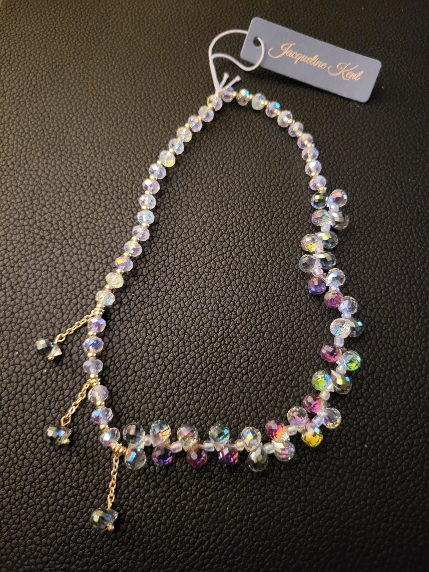 2 Jacqueline Kent Stretch Necklace