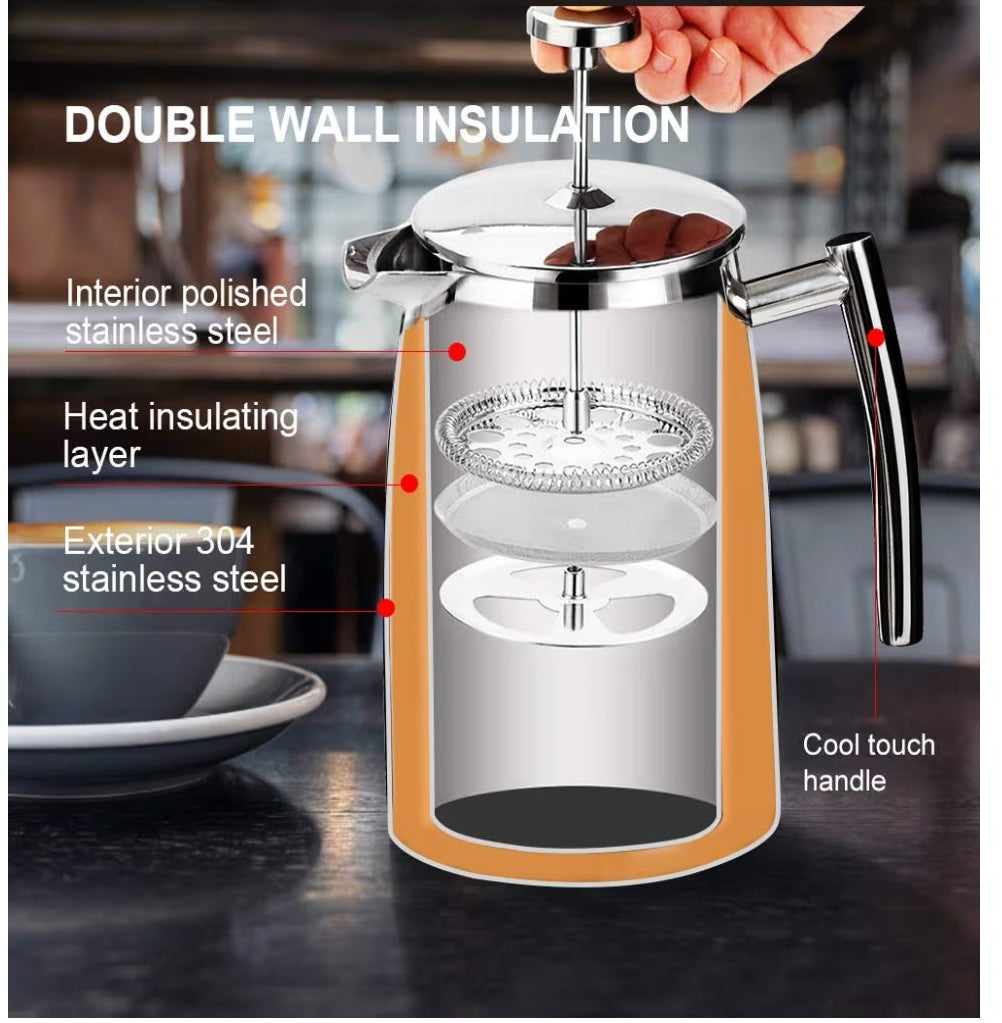 Secura French Press Coffee Maker, 50-Ounce