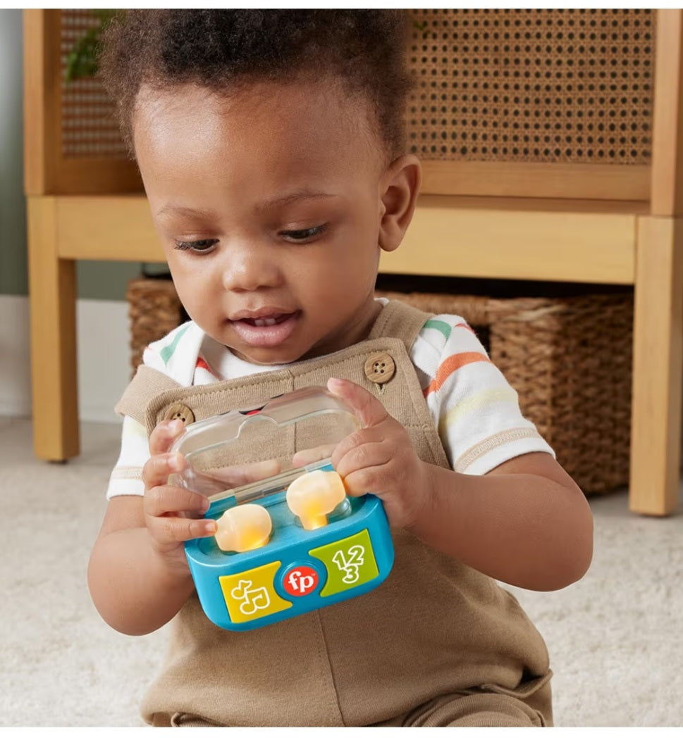 Laugh & Awaken My First Earphone Toy for Toddlers with Music and Lights, from 6 Months