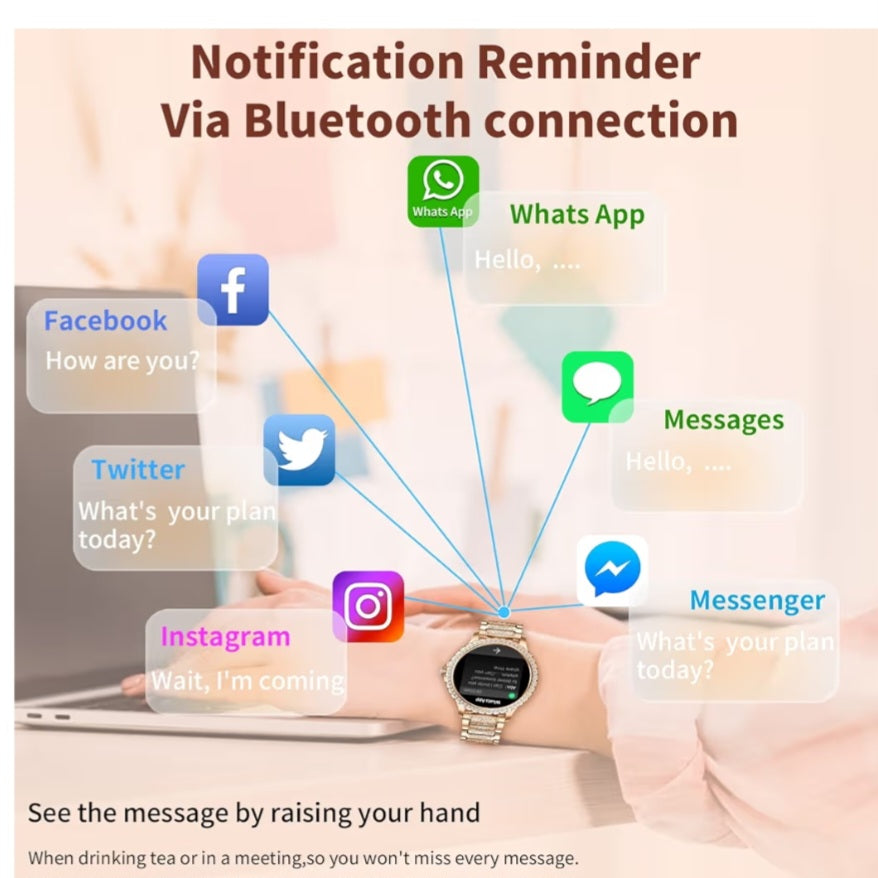 -001 NEW ITEM- Smart Watch For Women