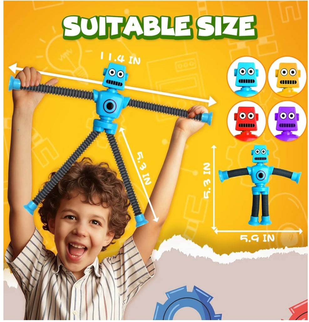 Robot Fidget Light Up Sensory Toy