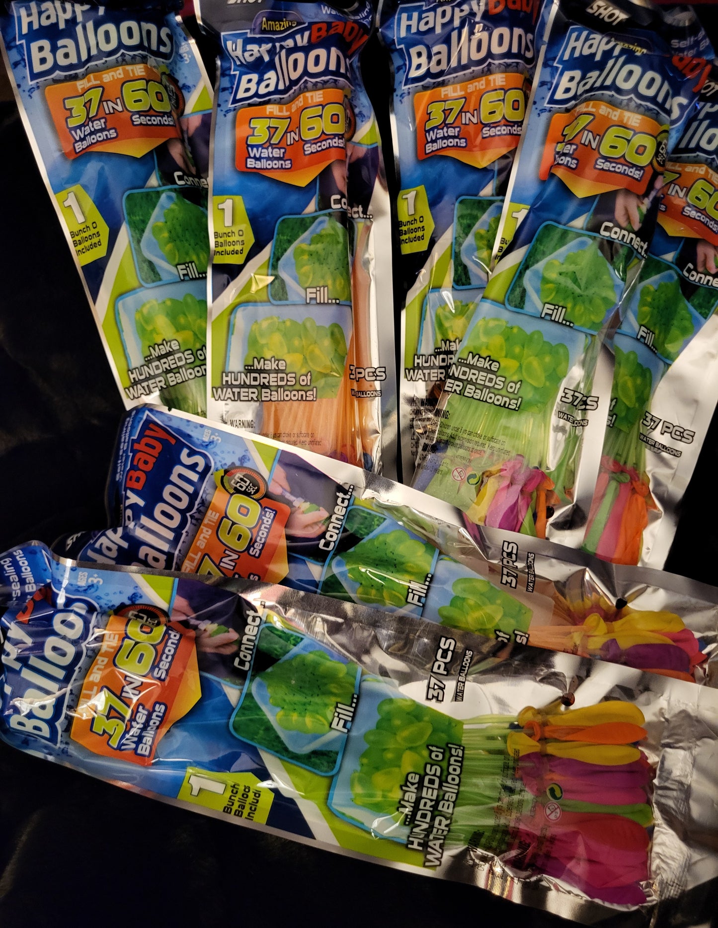 Self Sealing Water Balloons (37 Balloons per pack)