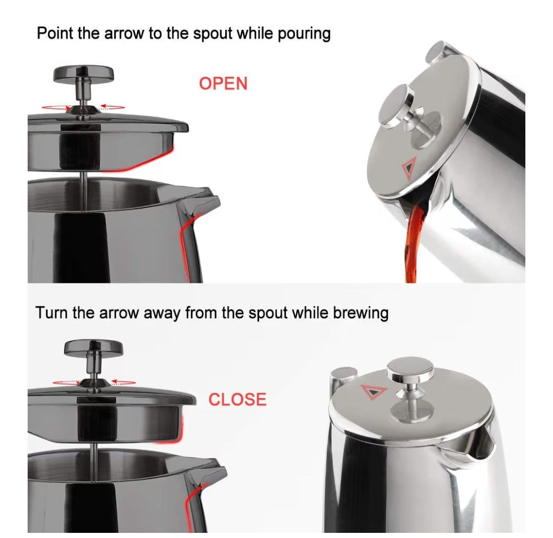 Secura French Press Coffee Maker, 50-Ounce