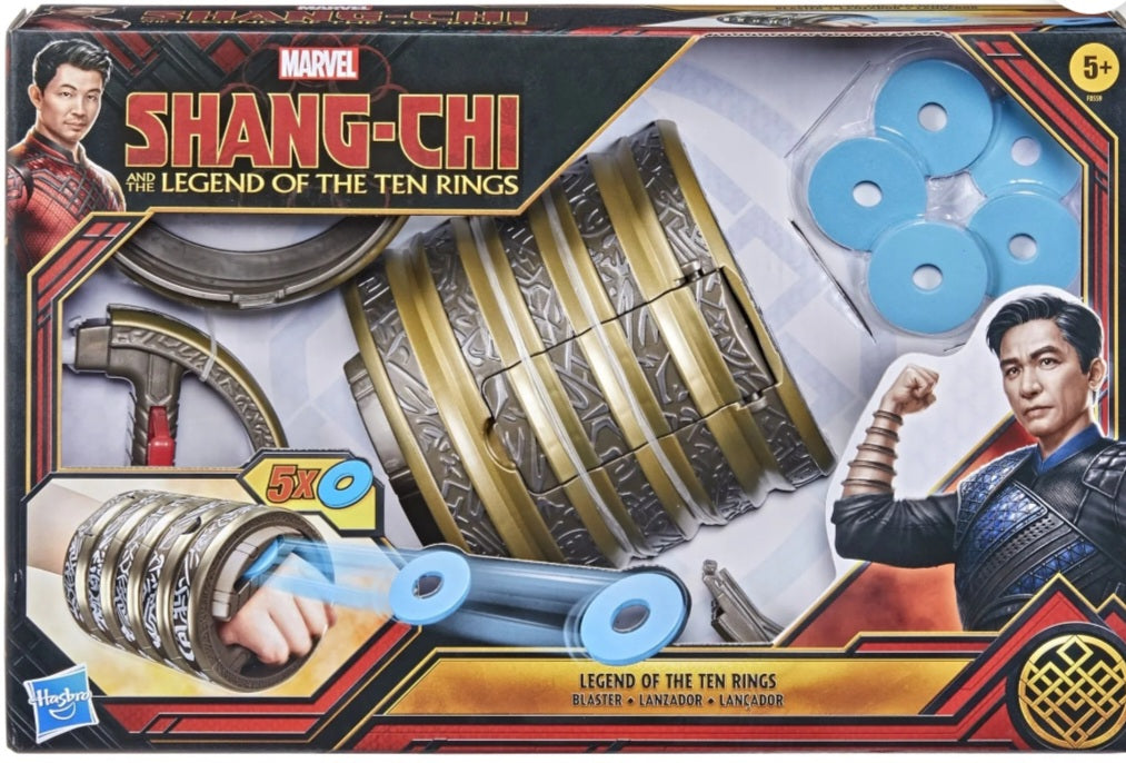Shang Chi And The Legend Of The Ten Rings Figure Blaster with 5 Rings