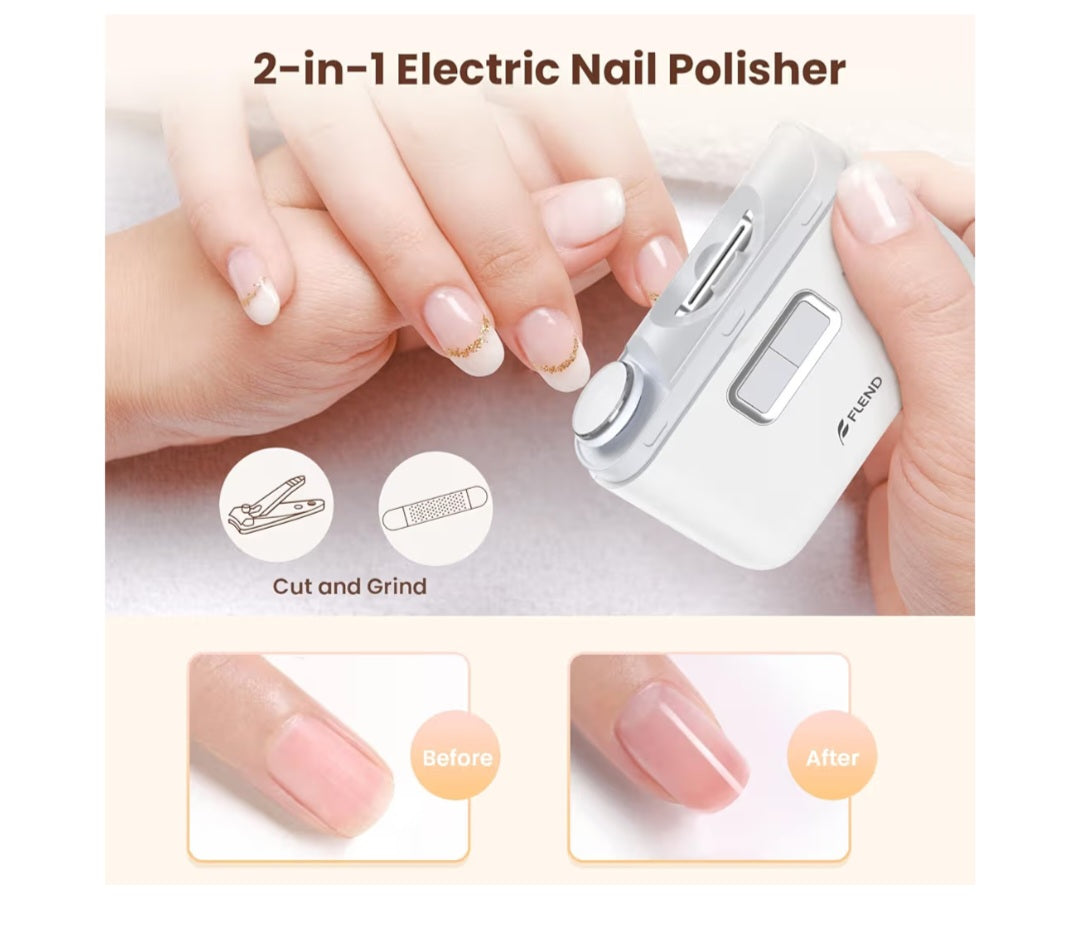 -001 NEW ITEM- Electric Nail Clippers/Polisher