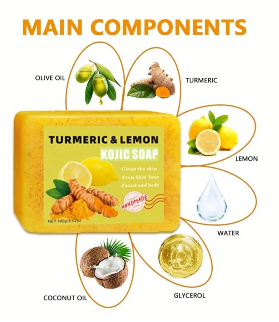 Simply Bella Turmeric + Lemon Sponge Soap