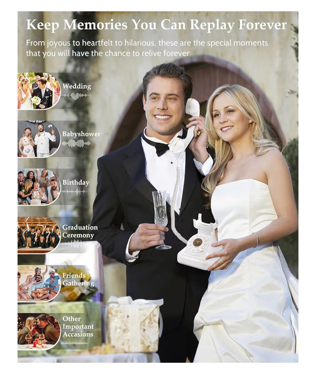 Audio Guest Book,Record Audio Messages with GuestBook