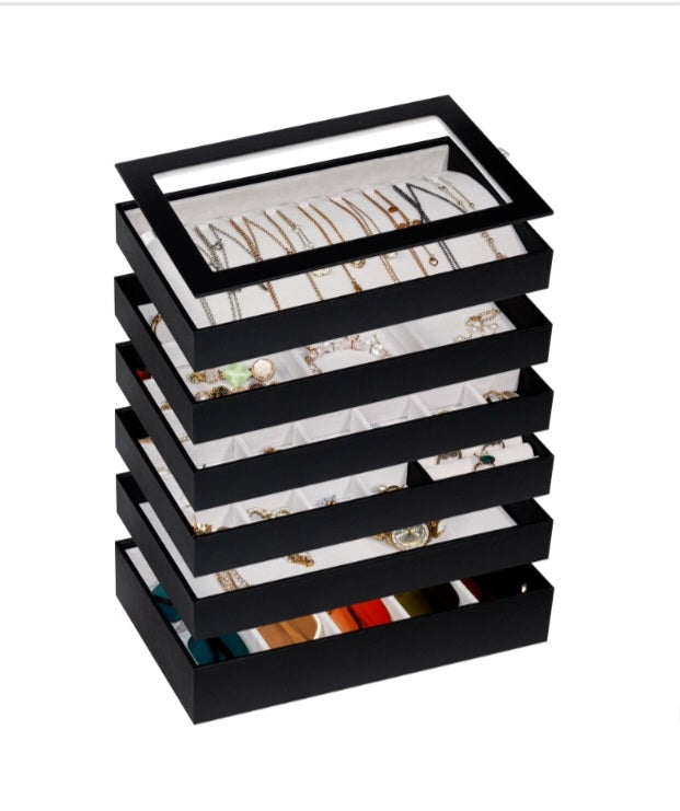 6a Stackable Jewelry Organizer 6 Layers