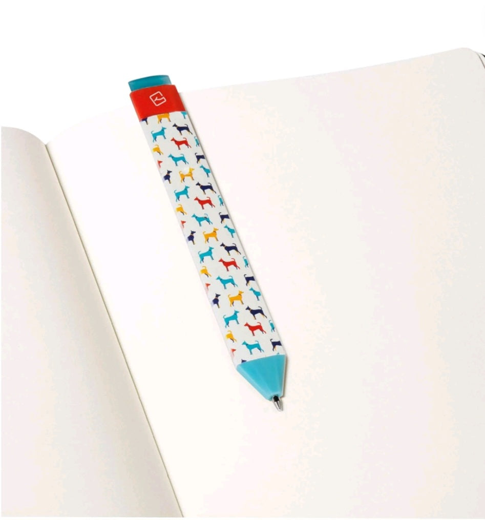 Erasable 3-in-1 Gel Pen/Bookmark w/ 2 Refills(3 pens)