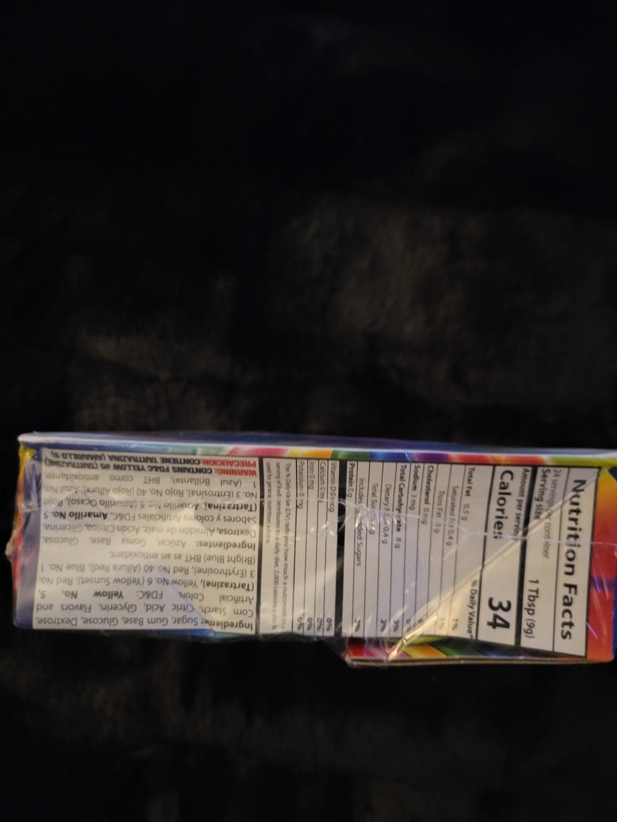 Crayon Shaped Fruit Flavored Bubble Gum