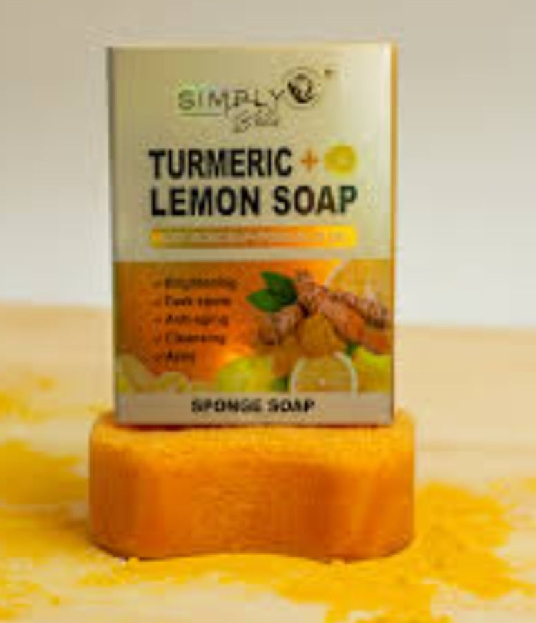 Simply Bella Turmeric + Lemon Sponge Soap