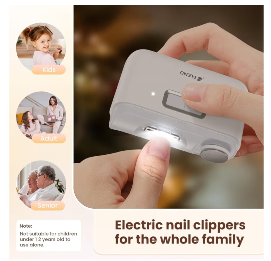 -001 NEW ITEM- Electric Nail Clippers/Polisher