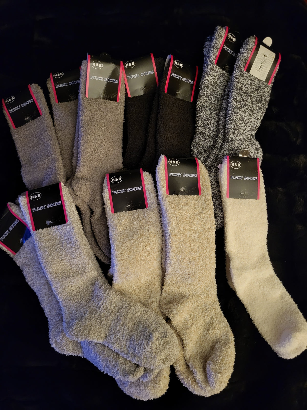 Fuzzy Socks (3 pack)