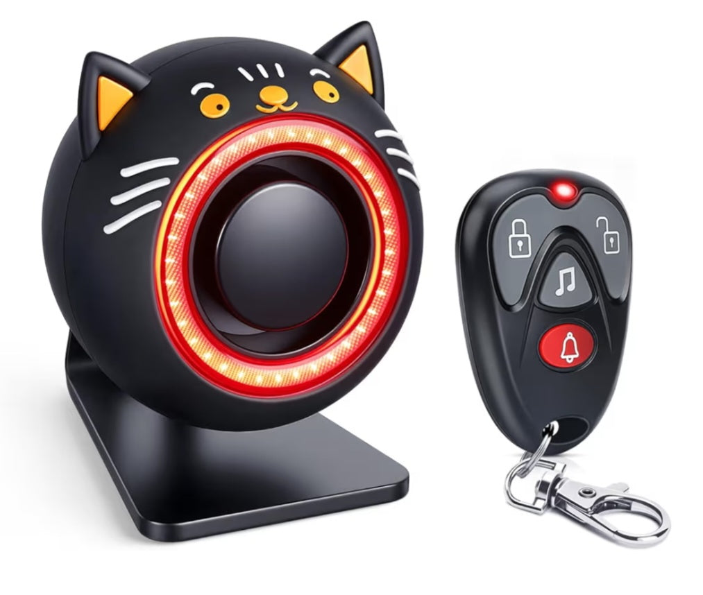 Wireless Remote Anti Theft Car Device 120dB with Motion Sensor Alarm & Red Light