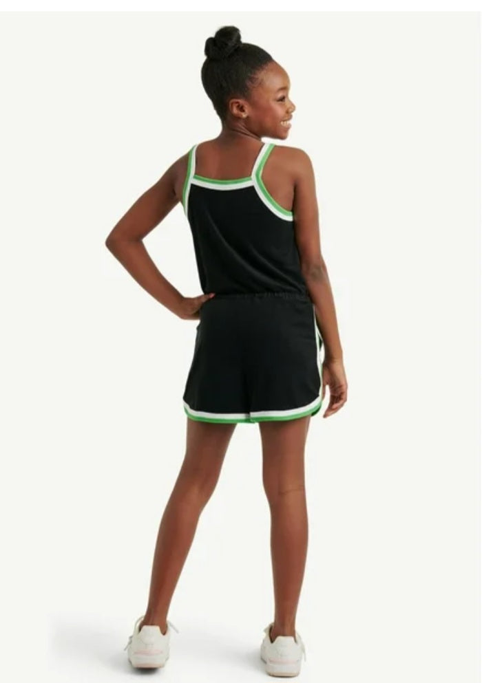 Justice Girl's Minecraft Romper Large 12/14