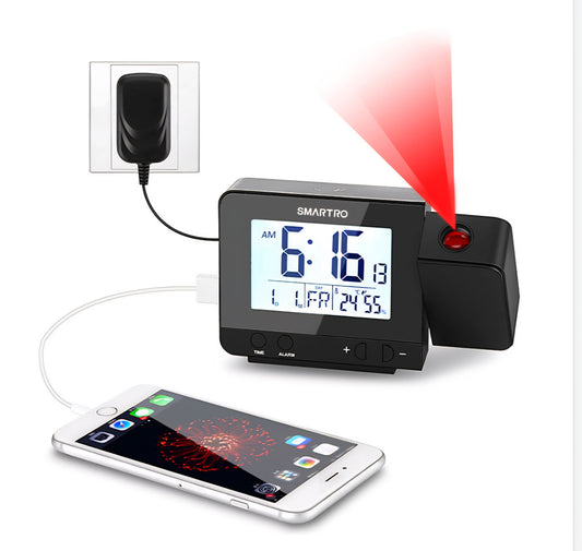 -001 NEW ITEM: Digital Projection Alarm Clock